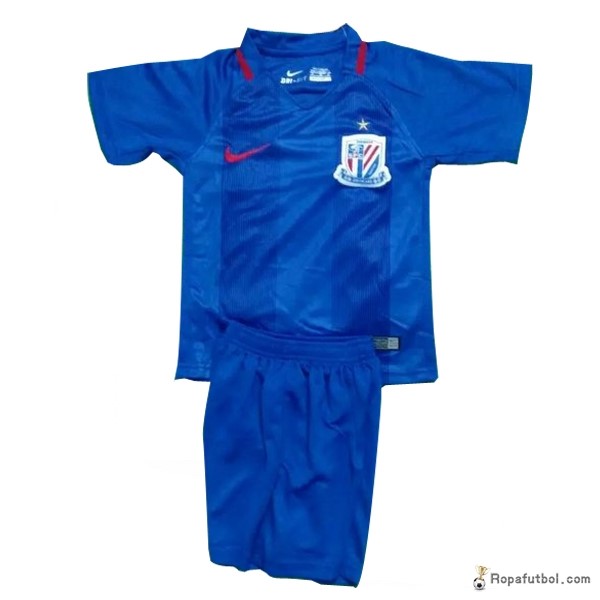 Camiseta Shenhua Replica Primera Ropa Niños 2017/18 Azul